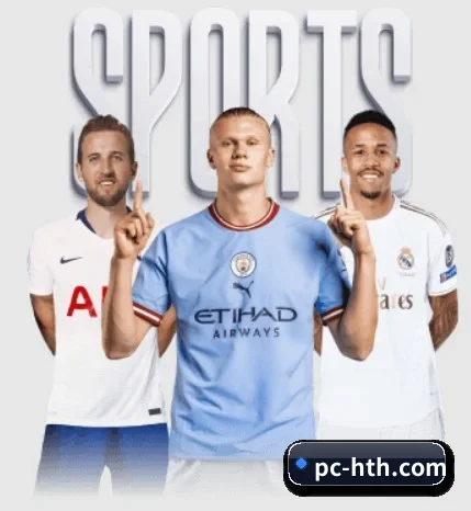 每个板块围绕一个运动项目展开(HTH SPORTS)